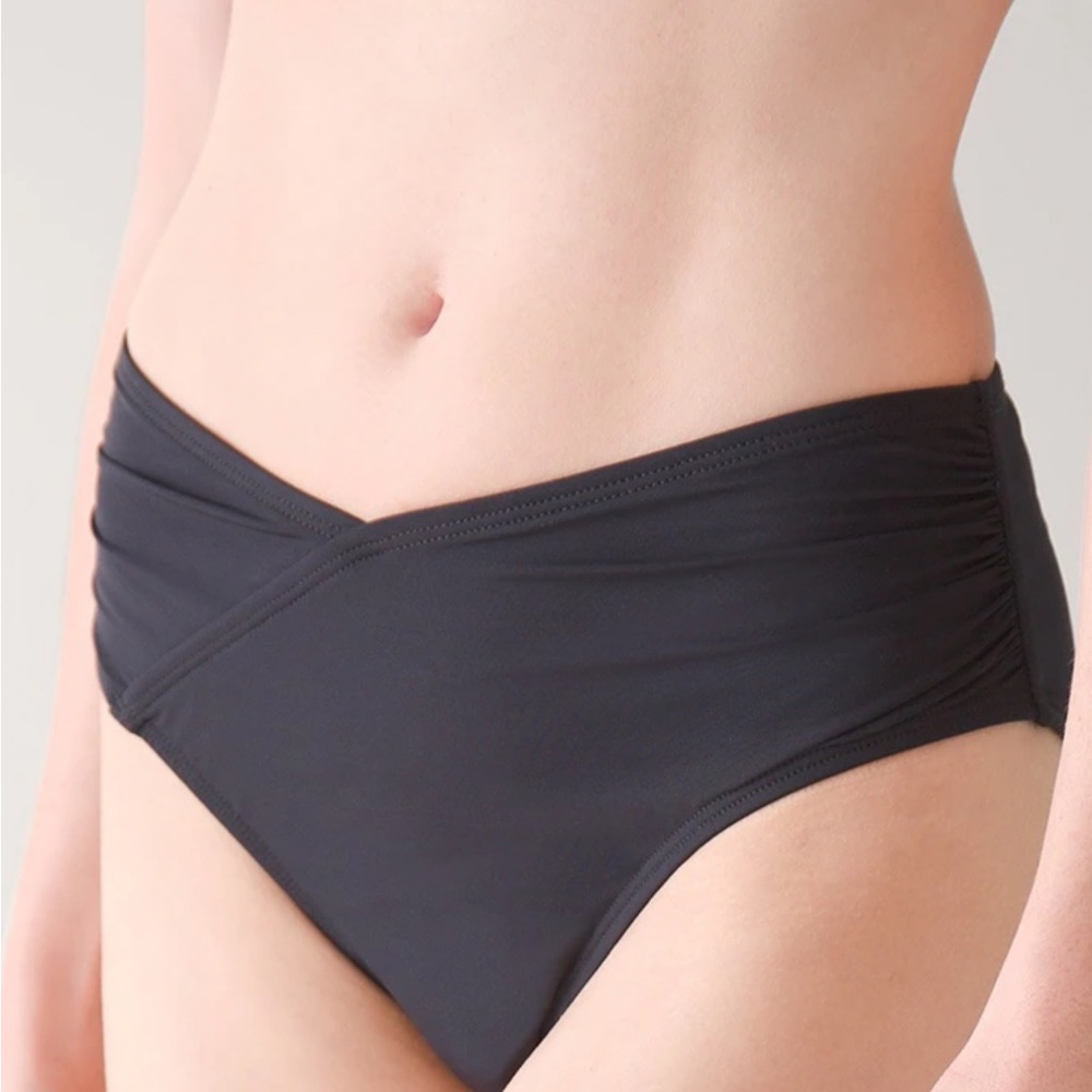 NWT White House Black Market High Waist Wrap Bikini Bottoms